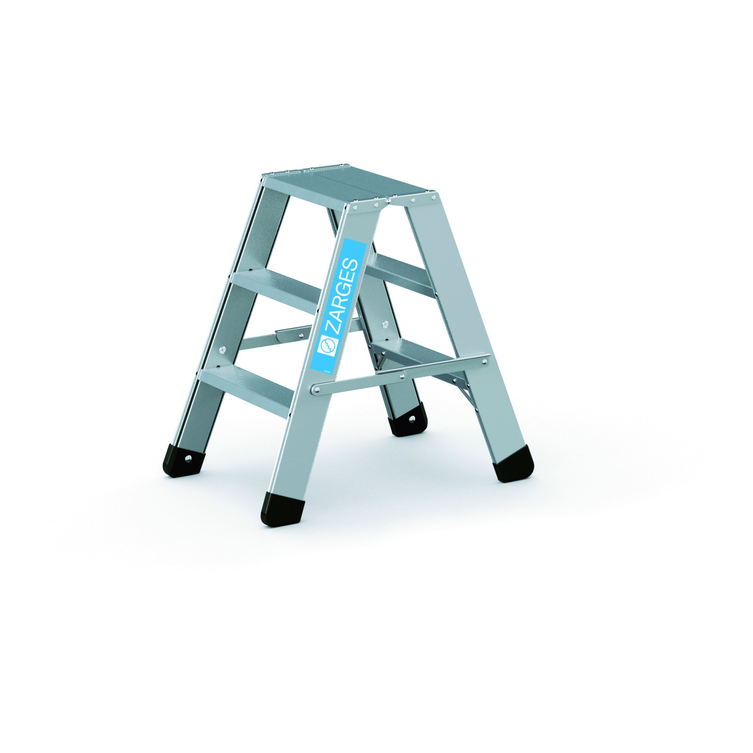 Zarges Seventec B - Genietete Stufen-Stehleiter