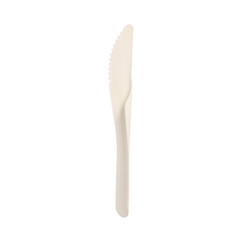 Messer aus Papier "pure" 18,6 cm weiß, VPE= 500 Stück (10x 50)