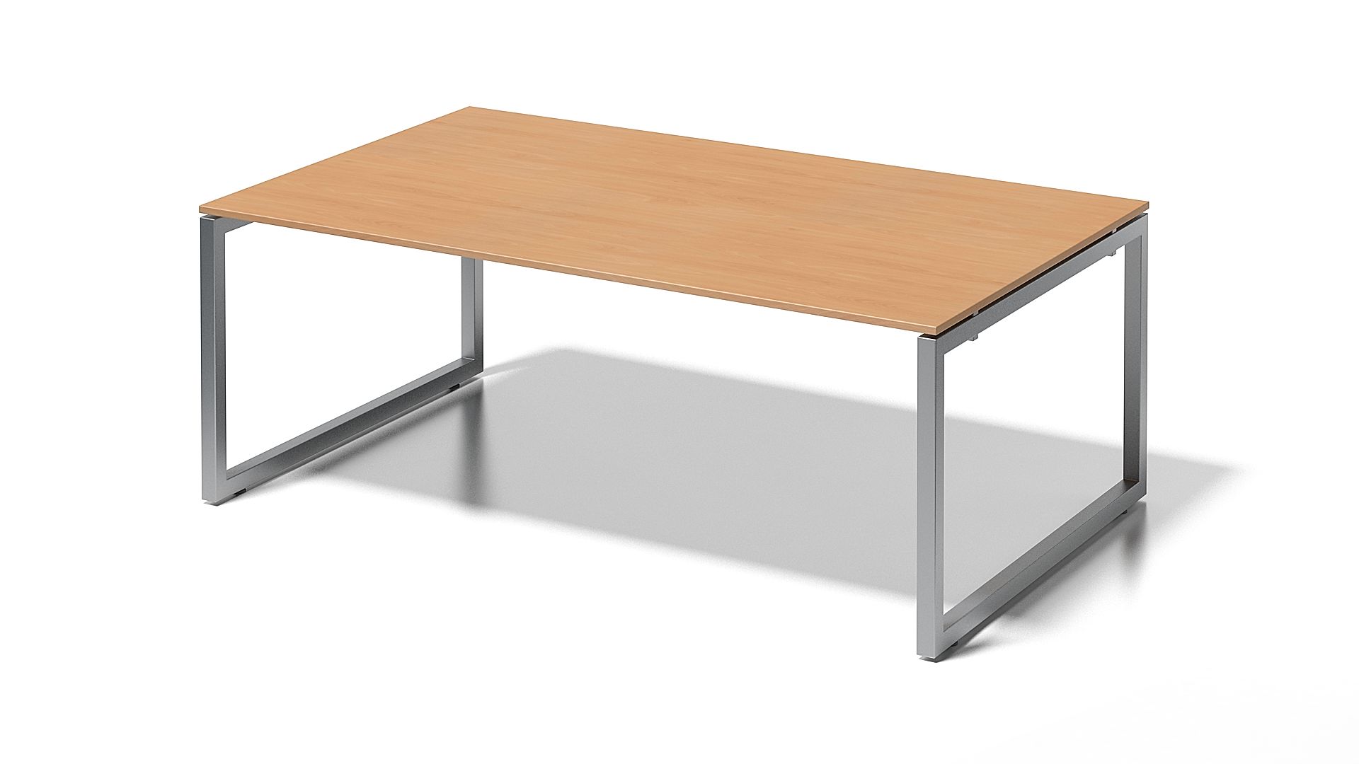 Schreibtisch Cito mit O-Gestell 200 x 120cm