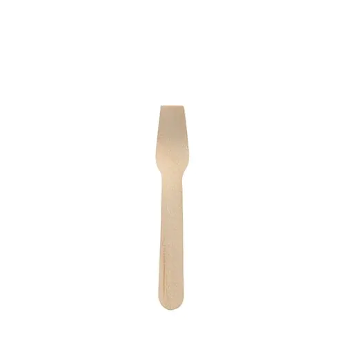 Eislöffel aus Holz "pure" 9,4 cm, VPE= 1000 Stück (4x 250)