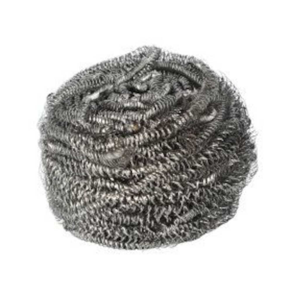 Stahlschwämme, Edelstahl Ø 7,5 cm x 6 cm, 1 VPE = 112 Stück (14x 8)