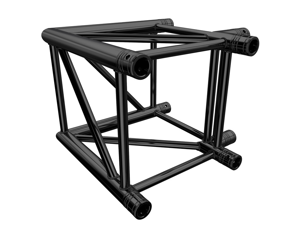 F44 P Traverse 2-Weg Ecke C21 90° stage black