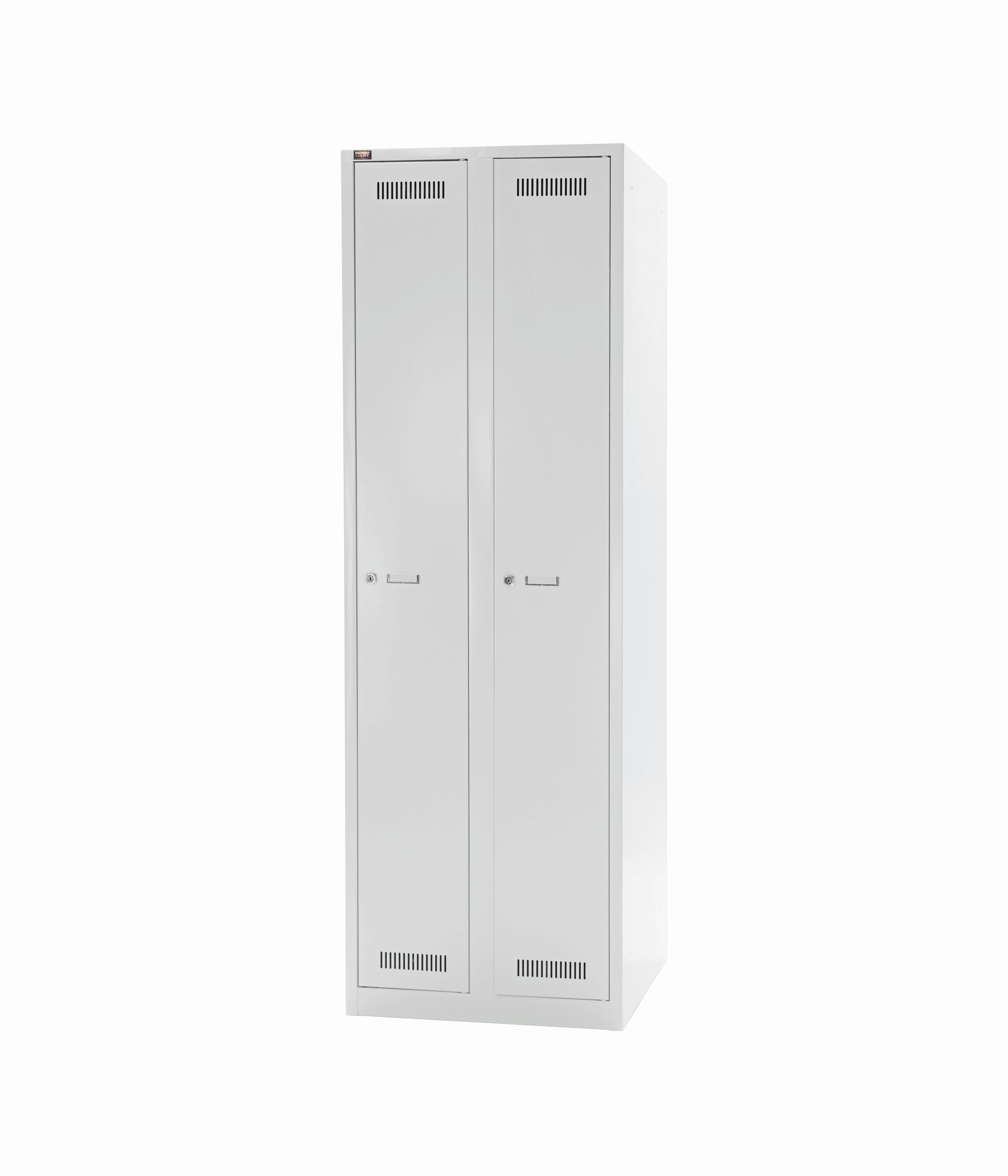 Bisley Garderobenschrank LIGHT 2 Abteile - je 1 Fach Abteilbreite 30cm