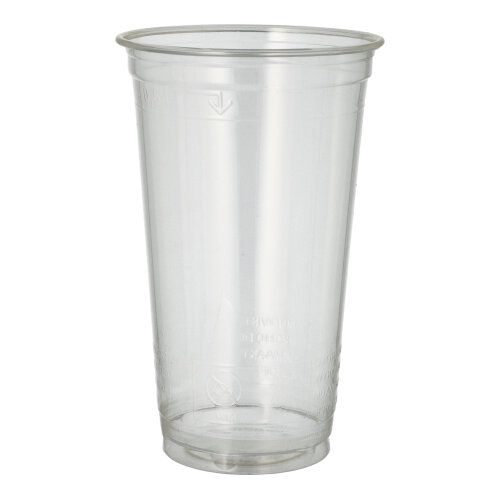 PLA-Becher, Kaltgetränkebecher, "pure" 0,5 l glasklar, VPE= 960 Stück (16x 60)