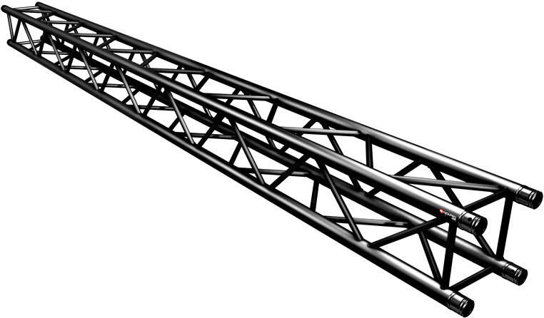 Naxpro-Truss FD 34 Strecke 400 cm RAL9005 - Schwarz - Seidenmatt