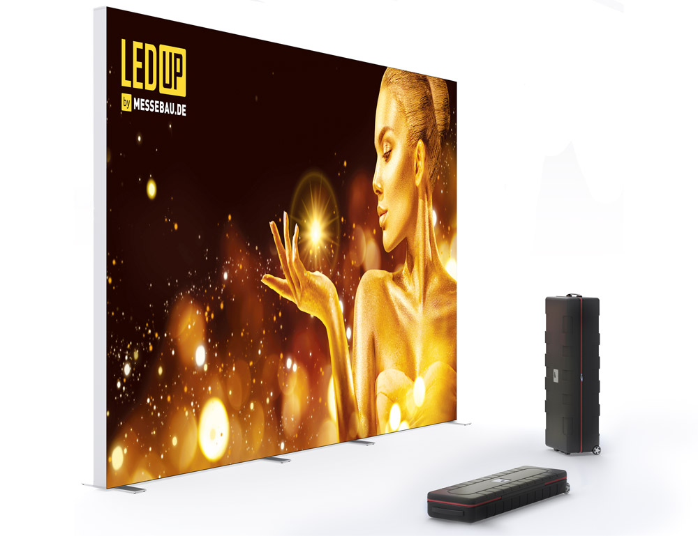 BIG LEDUP Messesystem Grundmodul – Breite 400 cm