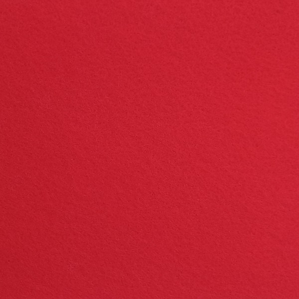 Flachfilz Messeteppich Sonderfarbe Rot