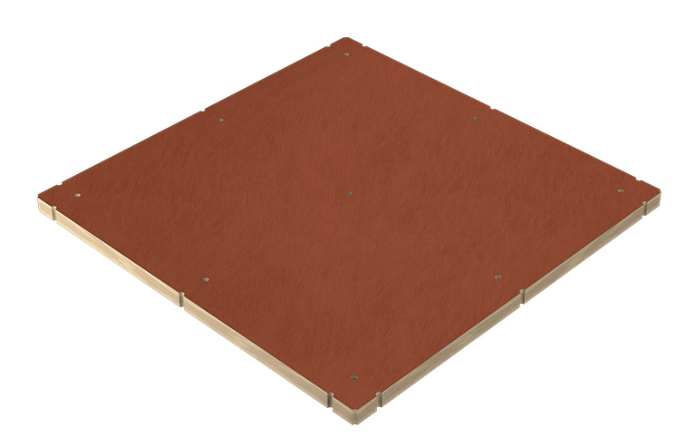 OctaClassic Floor Sandwichplatte 998x998mm, schwer entflammbar