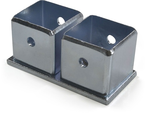 Aluminium, Briefkasten, Klammer