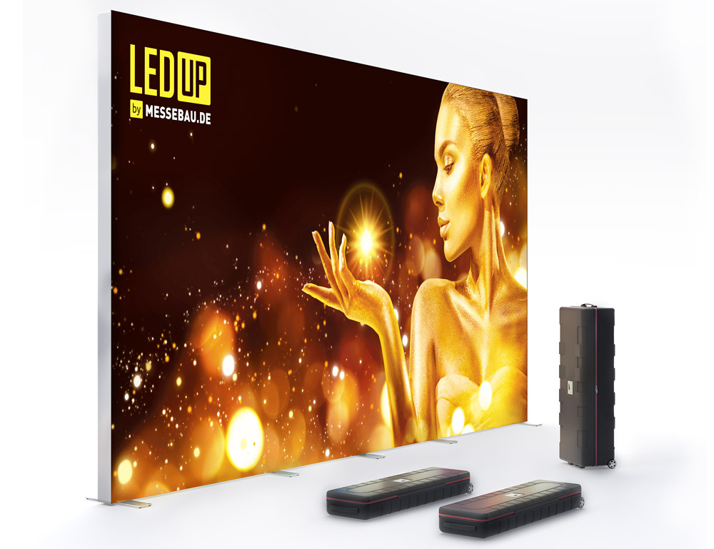 BIG LEDUP Messesystem Grundmodul – Breite 500 cm