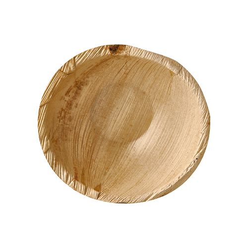 Palmblatt Schalen "pure", rund 425 ml, Ø 15 cm, VPE= 100 Stück (4 x 25)
