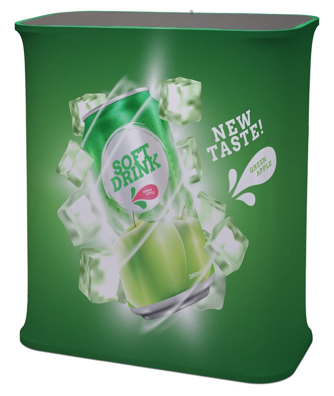 Promotiontheke BounceUp - wahlweise mit LED Beleuchtung