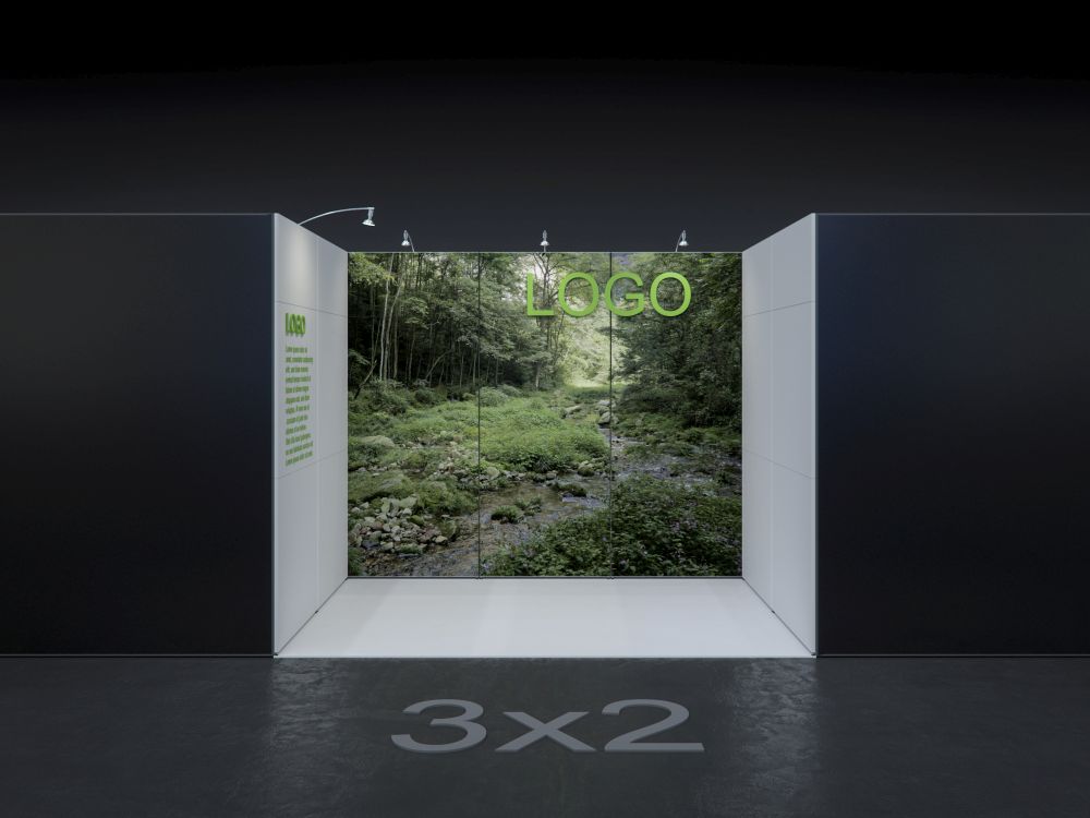 MBA SCENARIO® Displaysystem 2x3m Reihenstand