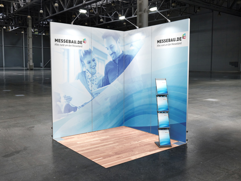 Octawall Messestand 2x2m Eckstand