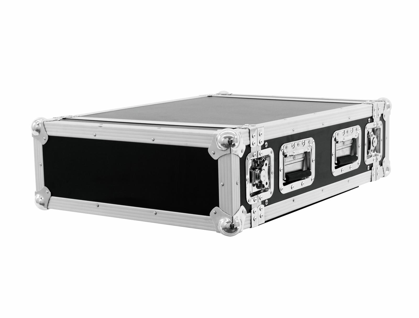 ROADINGER Verstärkerrack PR-2ST - 4HE - 57cm tief - Schwarz