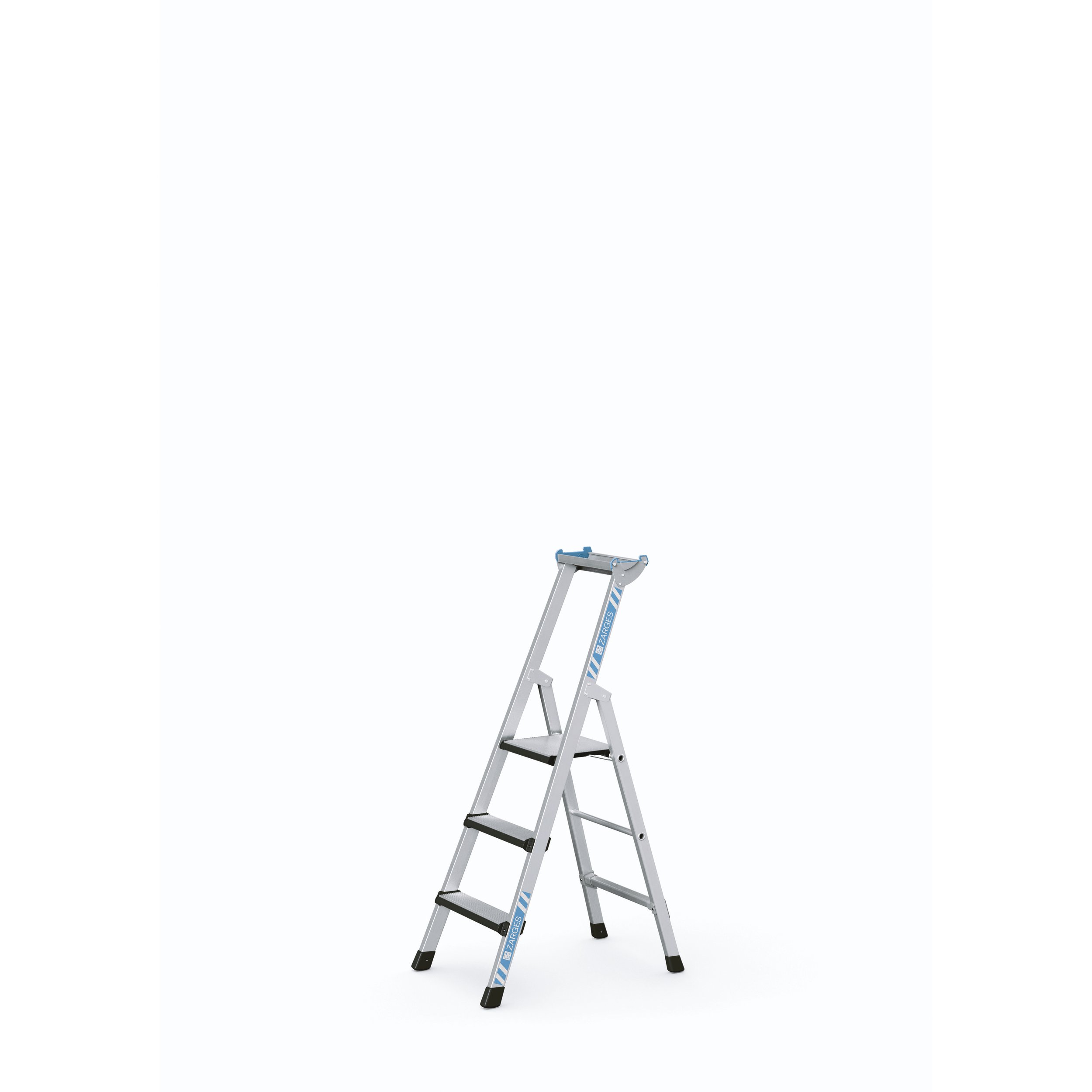 Zarges Comfortstep S - Geschraubte Stufen-Stehleiter