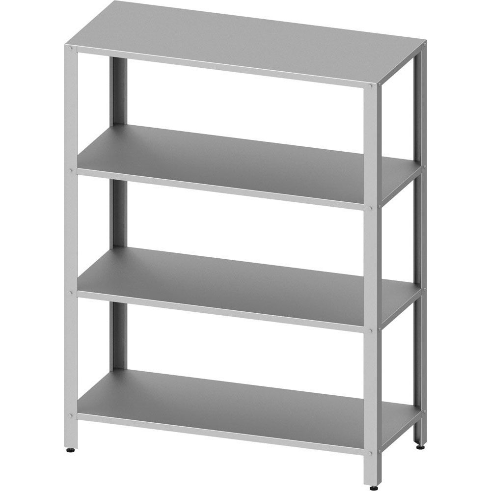 Regal ECO mit glatten Böden 1000x500x1800 mm, Selbstmontage