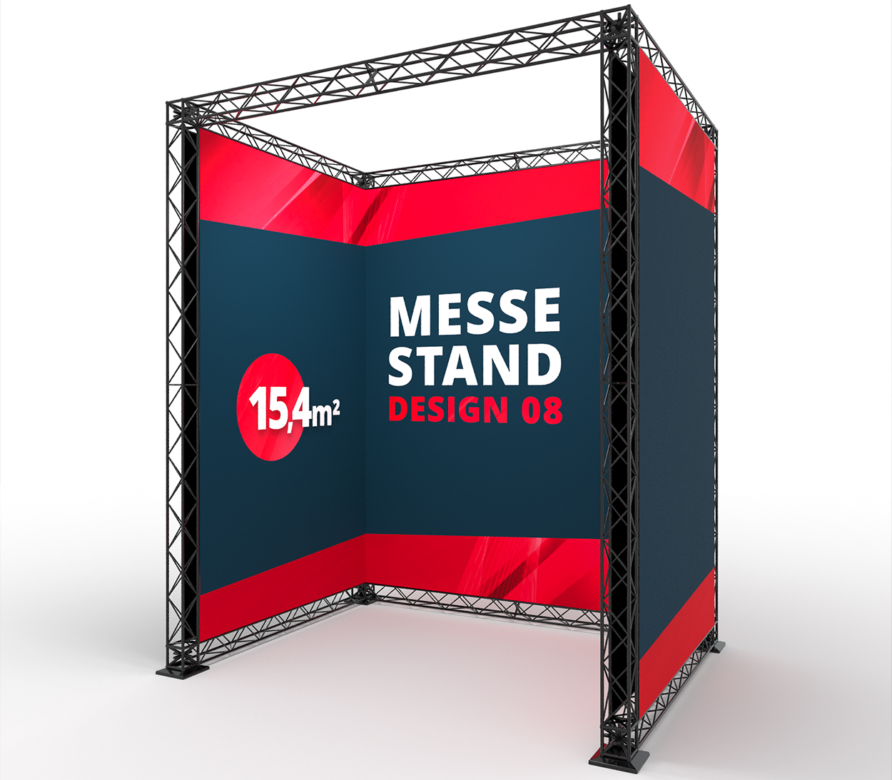 X-Module Messestand Traverse Design8