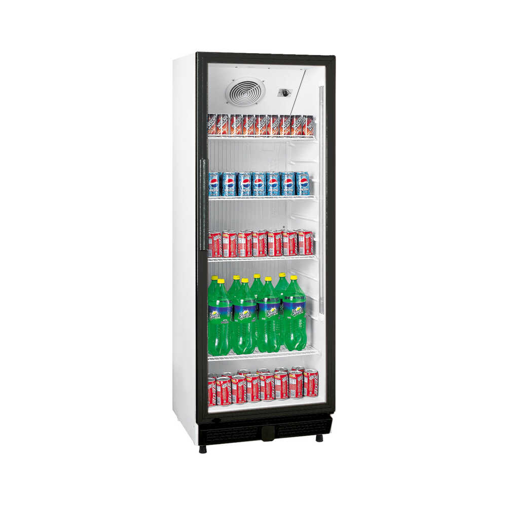 Saro Getränkekühlschrank mit Glastür GTK 230, 230 Liter, 0/+10°C, 530 x 635 x 1442mm