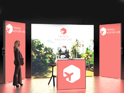 LED-Messestand