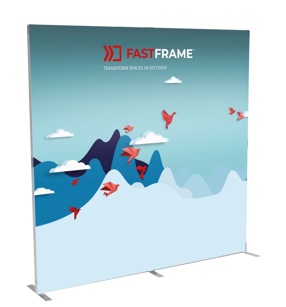 Messedisplay FASTFRAME™ Backwall Kit