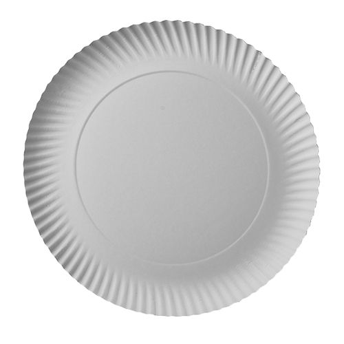 Pappteller rund "pure", Ø 29 cm weiß, VPE= 200 Stück (2x 100)