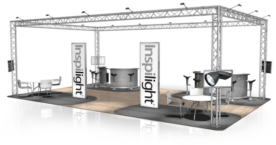 Messestand Traverse FD 33 - 10 x 6 m