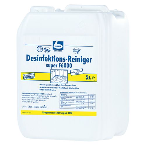 Dr. Becher Desinfektions-Reiniger 5l super F6000