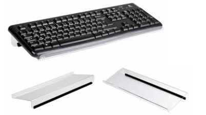 Tastaturablage aus Acrylglas