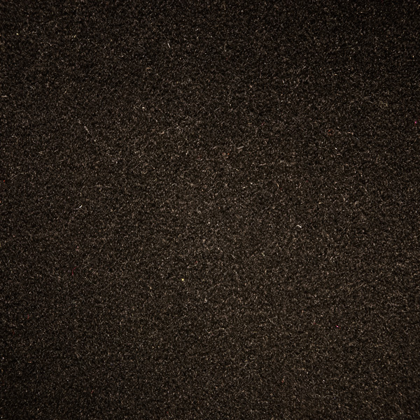 Velours Messeteppich Budget schwarz