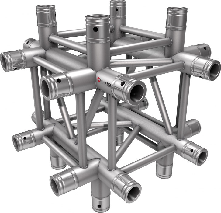 Naxpro-Truss FD 34 C65 90° 6 Weg Winkel