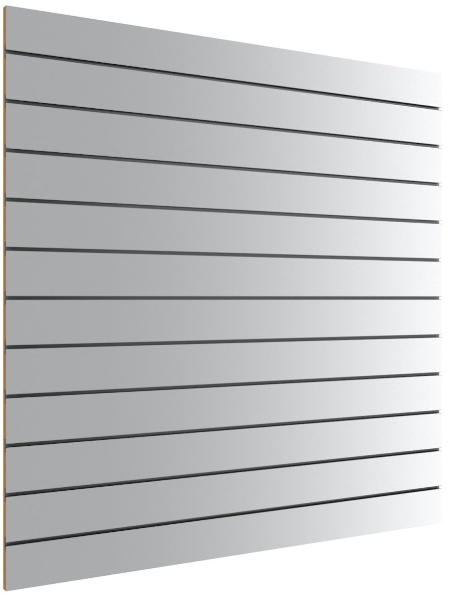 SPACEWALL® light Lamellenwand Alu Silber inkl. Alu-Schienen