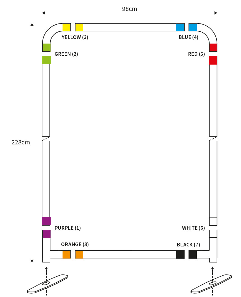 Messewand Stoff Straight