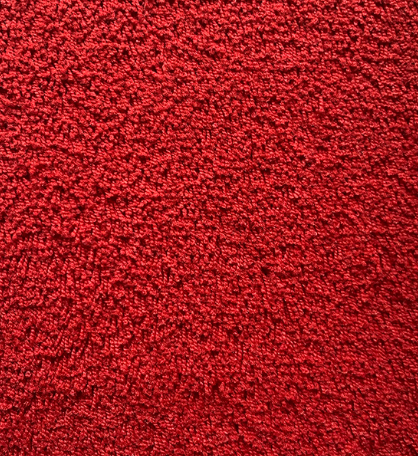 Hochflor Messeteppich Standard rot