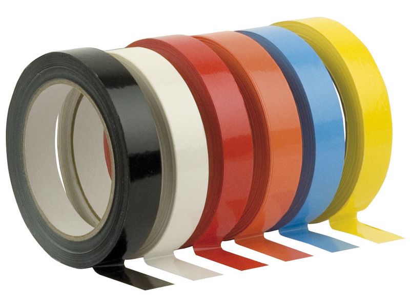 PVC Tape 19mm 66mtr red