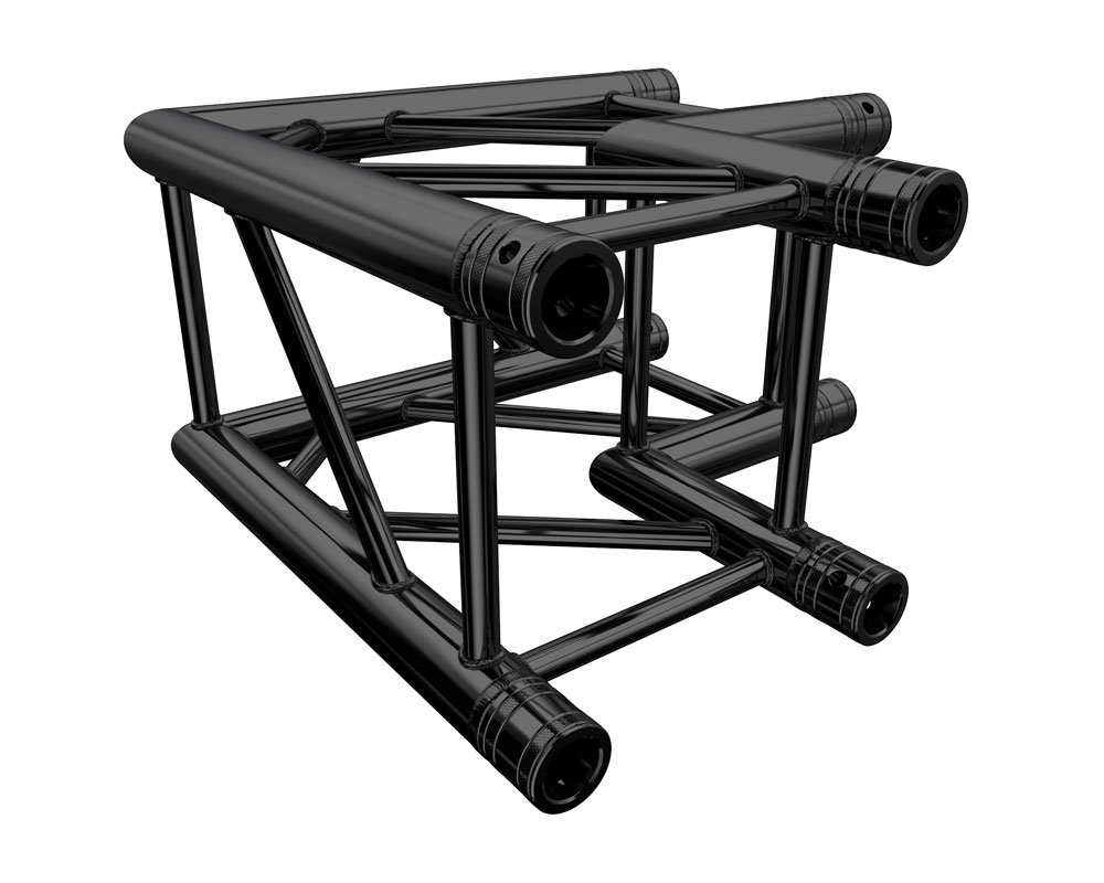 F34 Traverse 2-Weg Ecke C21 90° stage black
