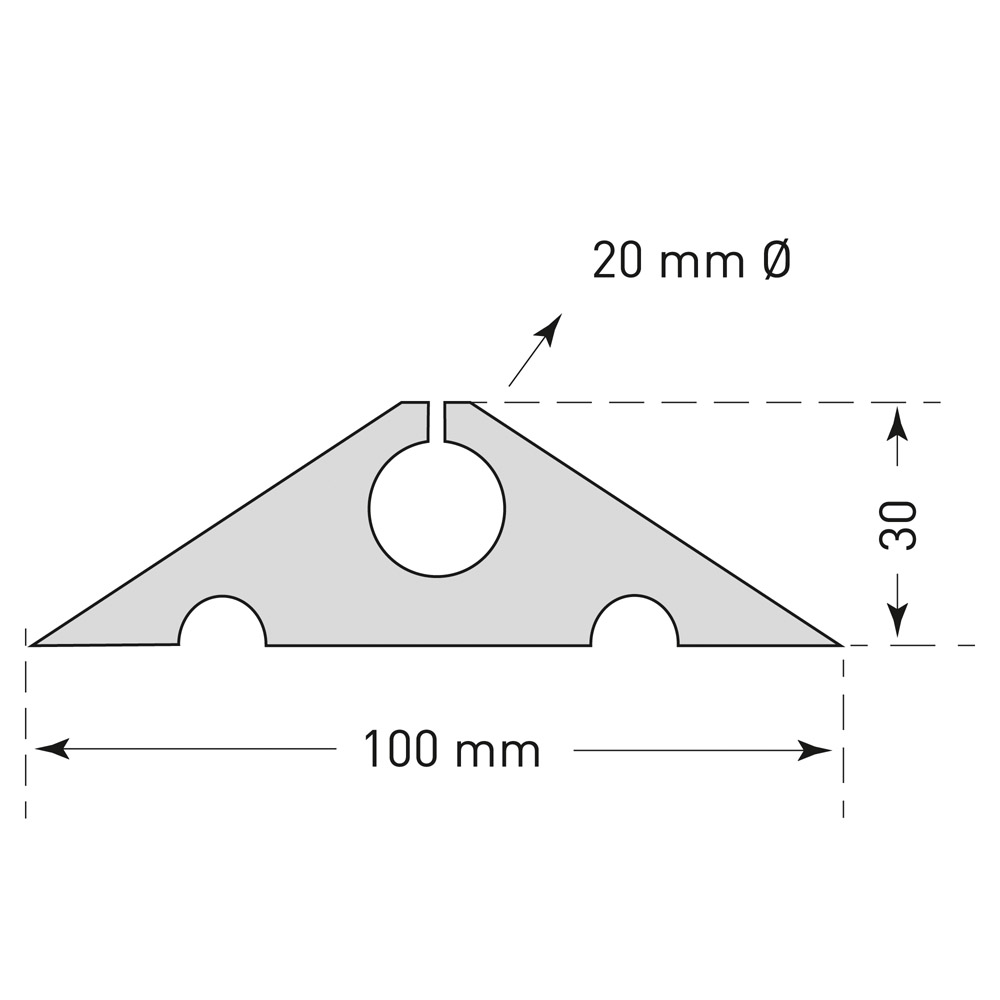 Morion Kabelbrücke aufrollbar