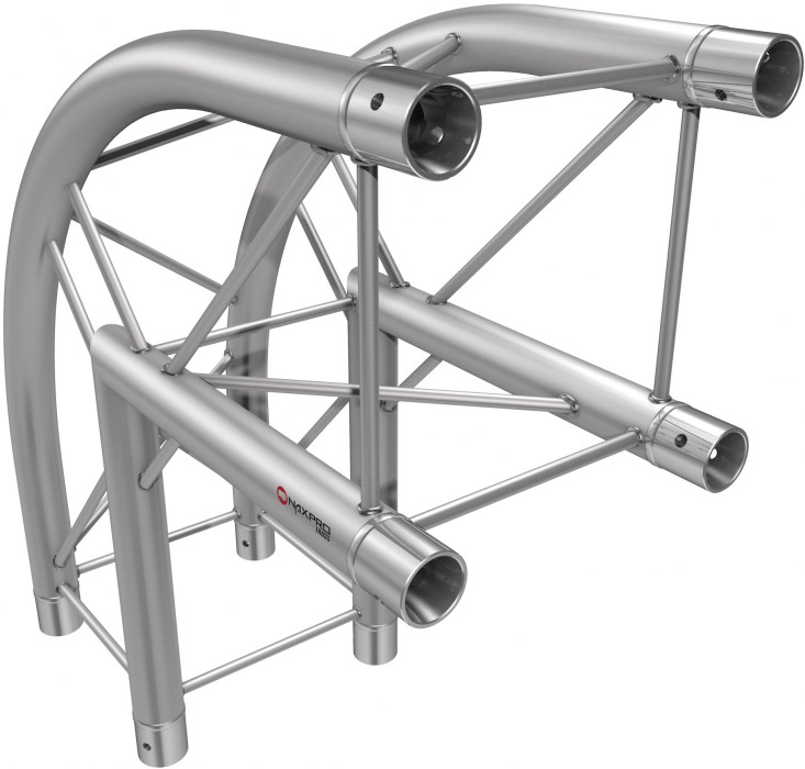 Naxpro-Truss FD 24 C21R 90° 2 Weg Winkel Rund