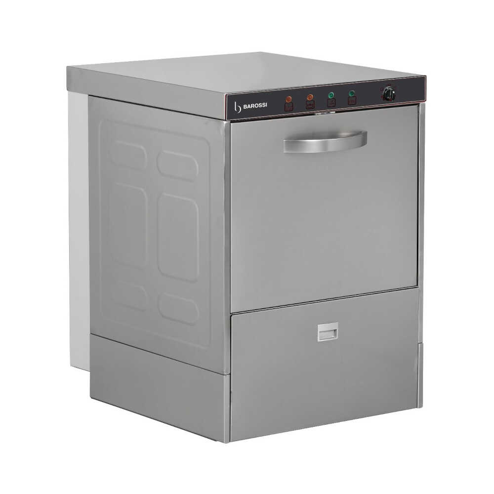 Barossi Geschirrspülmaschine 500x500, mit Reinigungsdosierer und Laugenpumpe 230-400V