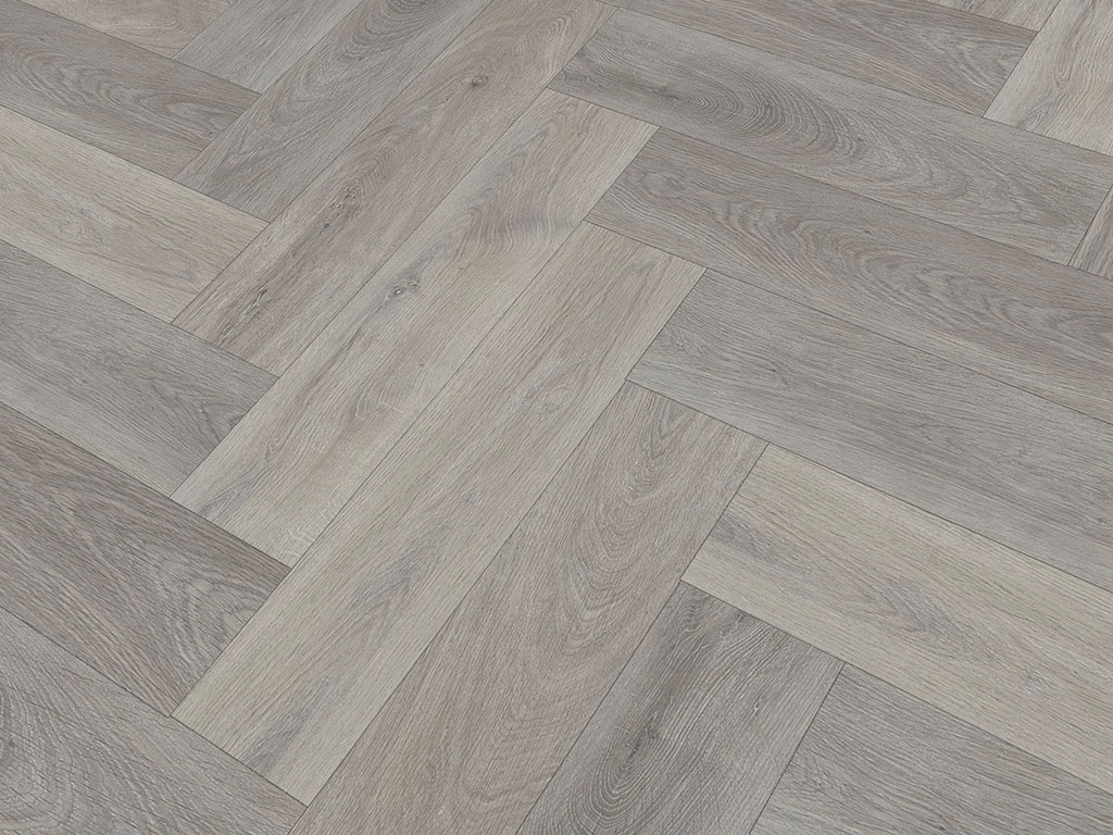 CHECK one Vinyl Fläming Eiche Herringbone inkl. Trittschall - Premium Collection