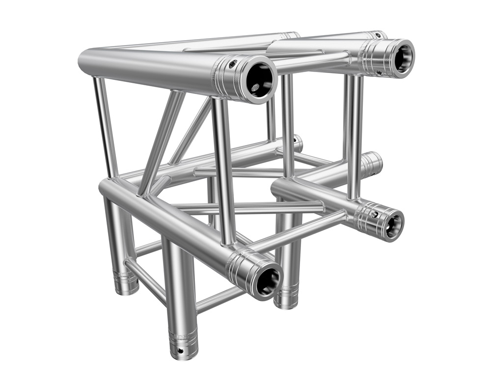 F34 Traverse 3-Weg Ecke C30 Abgang links 95°