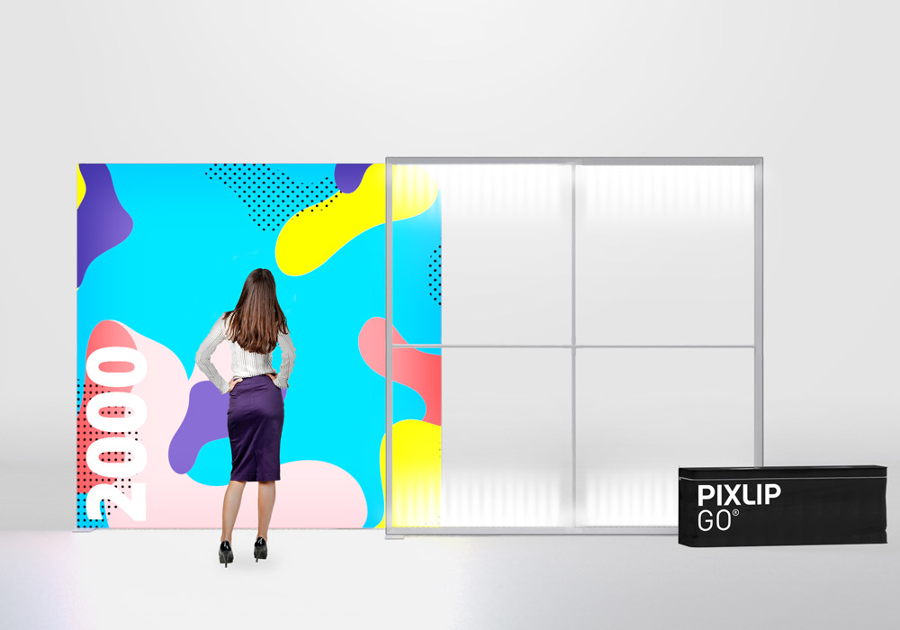 Pixlip Go Lightbox - Breite 200cm