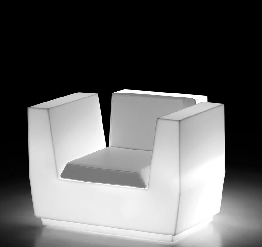 Big Cut Armchair Lounge Sessel Light