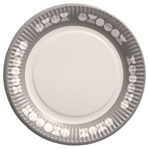Pappteller Ø 23 cm "Pastilles",VPE= 200 Stück (20x 10)