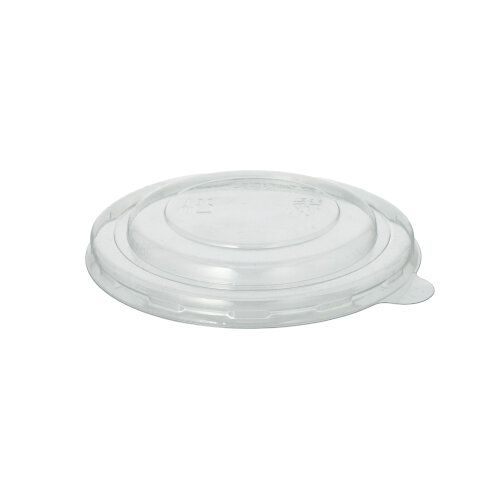 Deckel für Suppenbecher R-PET rund Ø 11,1 cm x 1,2 cm, VPE= 500 Stück (20x 25)