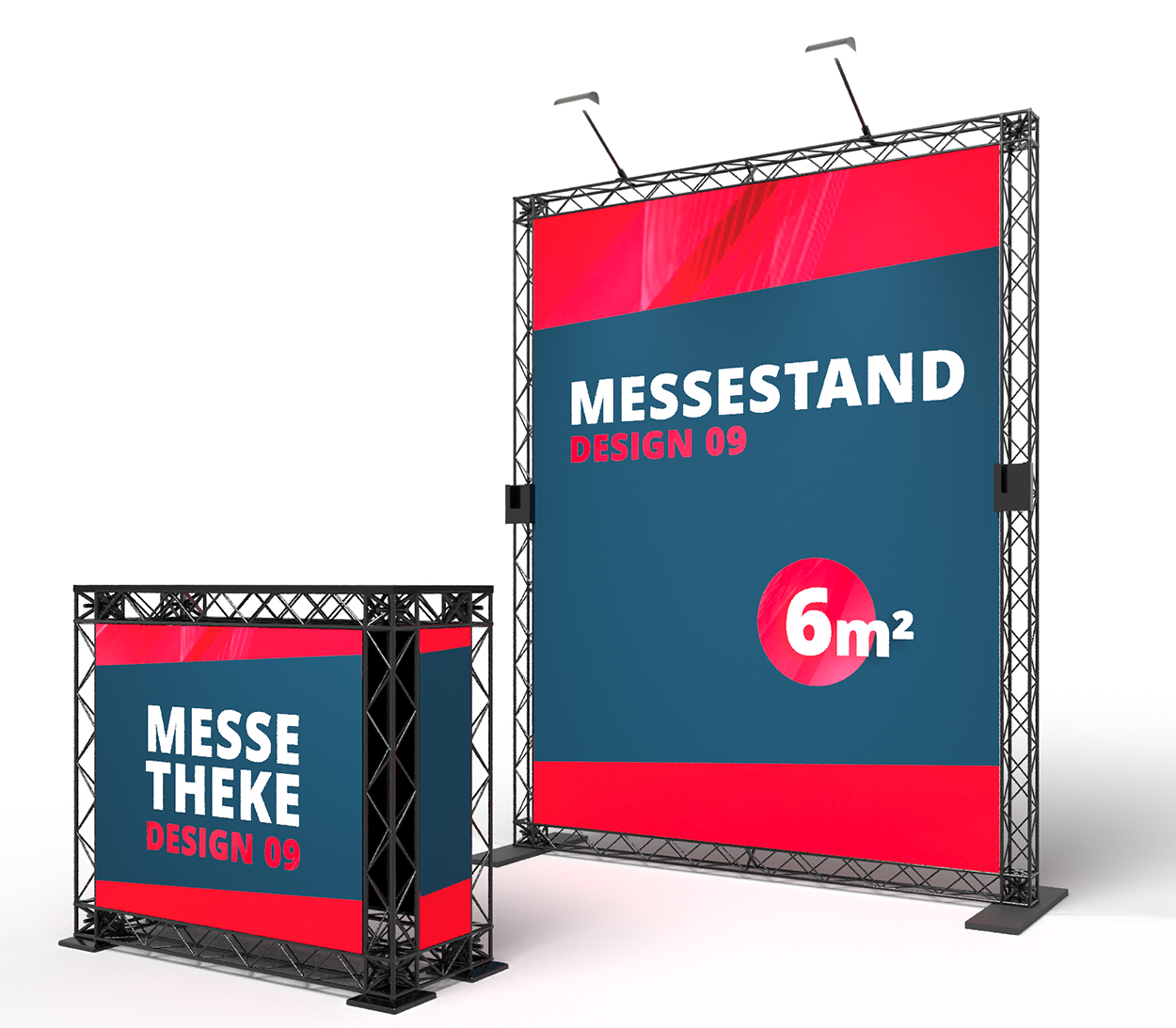 X-Module Messestand Traverse Design9