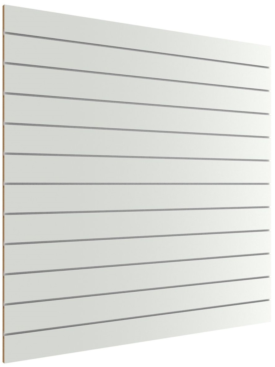 SPACEWALL® light Lamellenwand grau inkl. Alu-Schienen