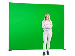 Mobiler Greenscreen