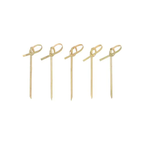 Fingerfood-Picker "pure" 6 cm "Knoten", VPE= 600 Stück (15x 40)