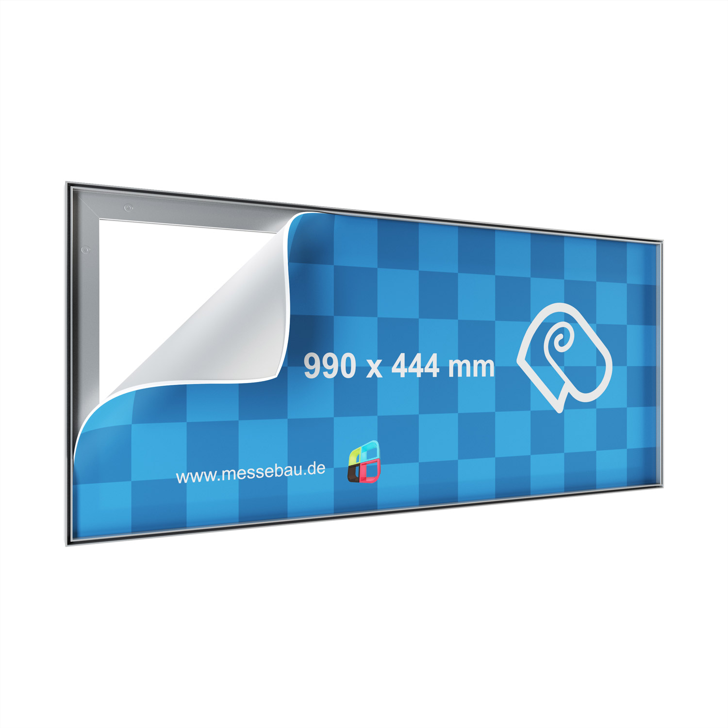 Stoffgrafik bedruckt für Octawall 870x450mm